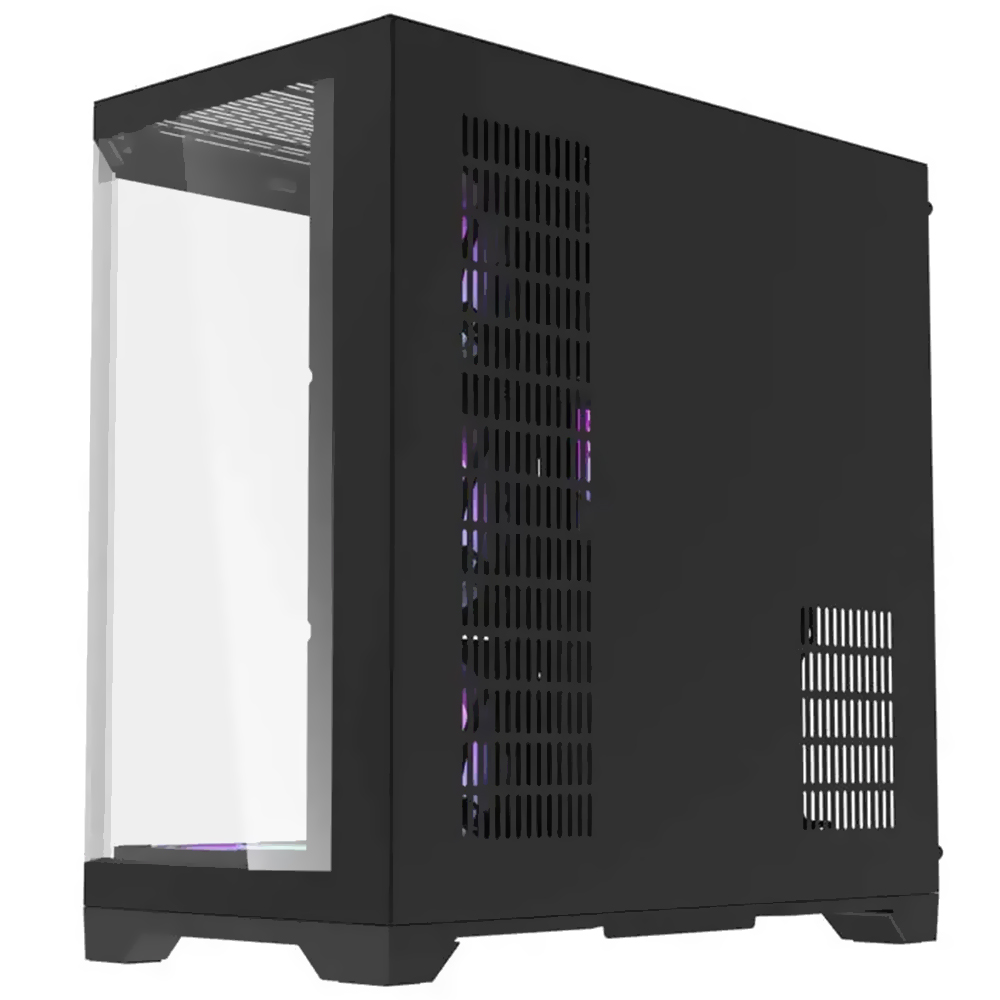 Gabinete Gamer Aigo FT418 Pro Mid Tower / 7 Cooler - Preto