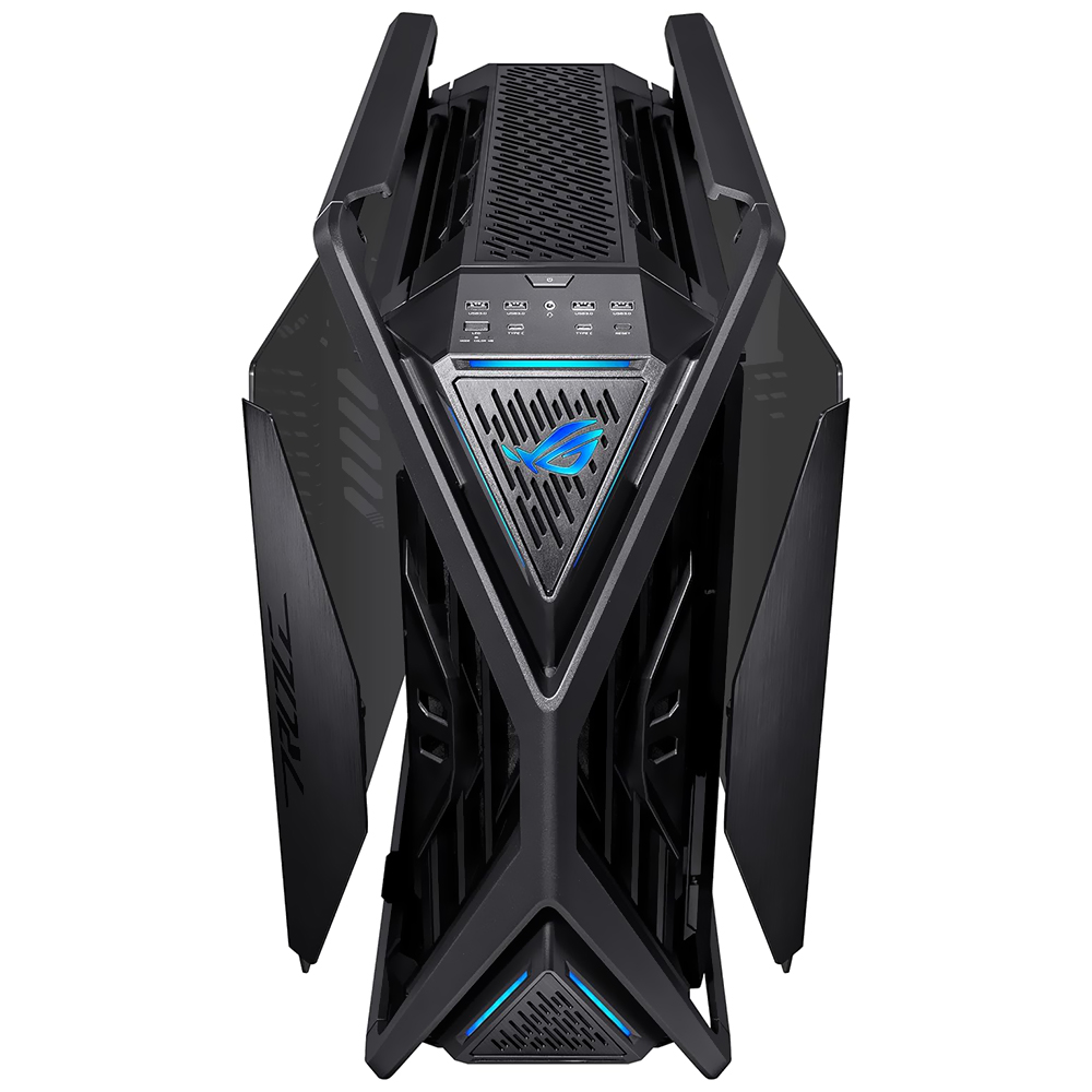 Gabinete Gamer ASUS ROG Hyperion GR701 Full Tower / 4 Cooler - Preto