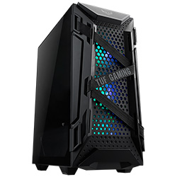 Gabinete Gamer ASUS TUF GT301 Mid Tower / 4 Cooler / ARGB - Preto