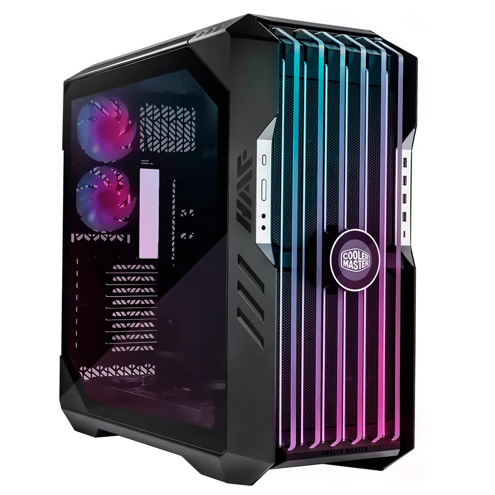 Gabinete Gamer Cooler Master HAF 700 Evo Full Tower / 3 Cooler / ARGB - Preto (H700E-IGNN-S00)