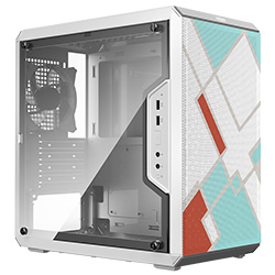 Gabinete Gamer Cooler Master MasterBox Q300L Retro Edition Mini Tower / 1 Cooler - Branco (MCB-Q300L-WANN-SRE)