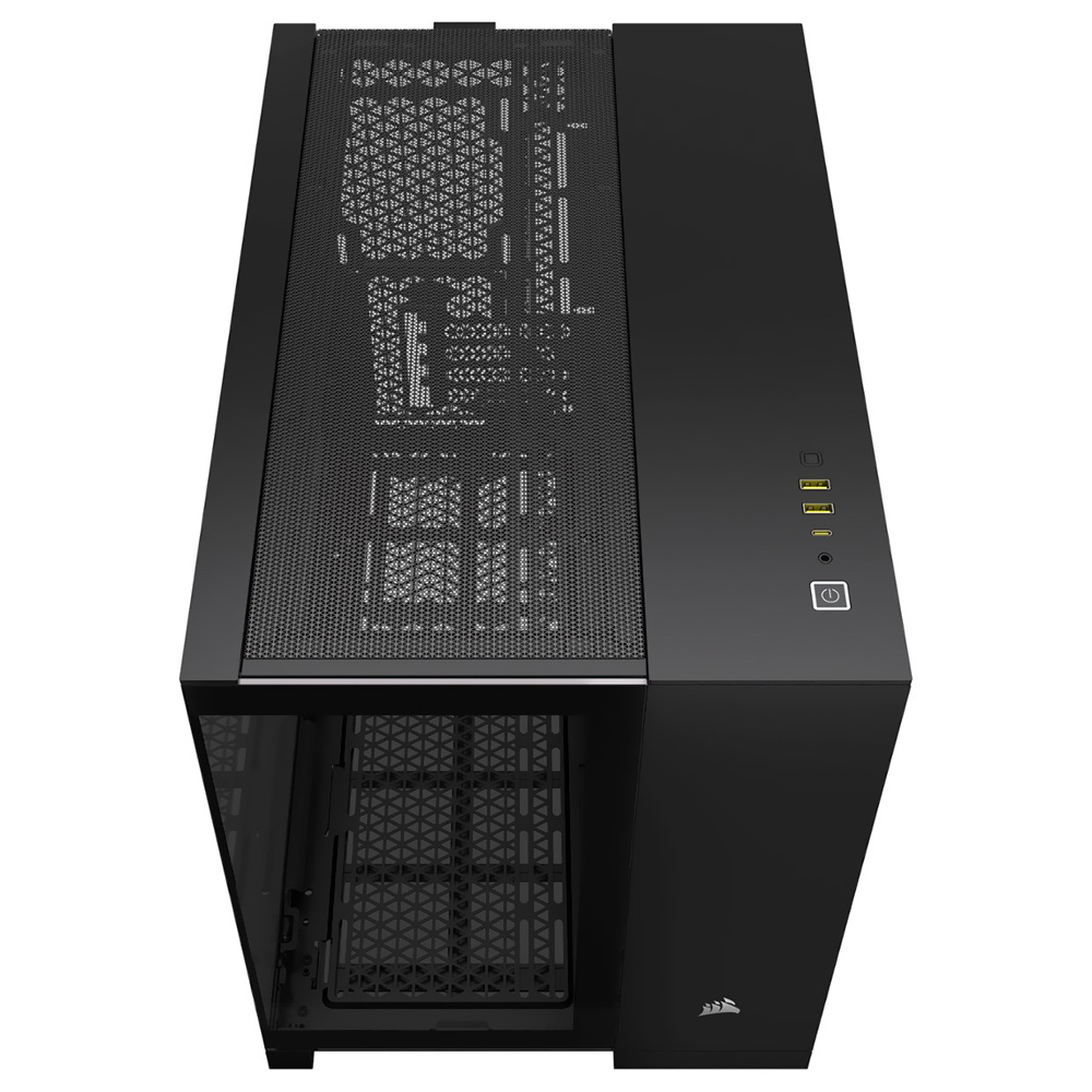 Gabinete Gamer Corsair 2500 Series CC-9011265-WW Mid Tower - Preto