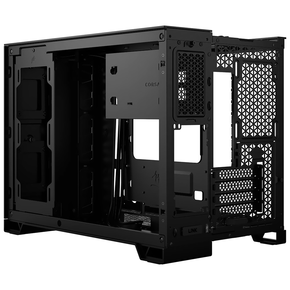 Gabinete Gamer Corsair 2500 Series CC-9011265-WW Mid Tower - Preto