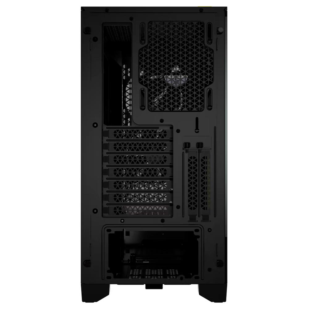 Gabinete Gamer Corsair 4000D Airflow CC-9011200-WW Mid Tower / 2 Cooler / RGB - Preto