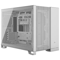 Gabinete Gamer Corsair CC-9011264-WW 2500 Series AirFlow Mid Tower - Branco