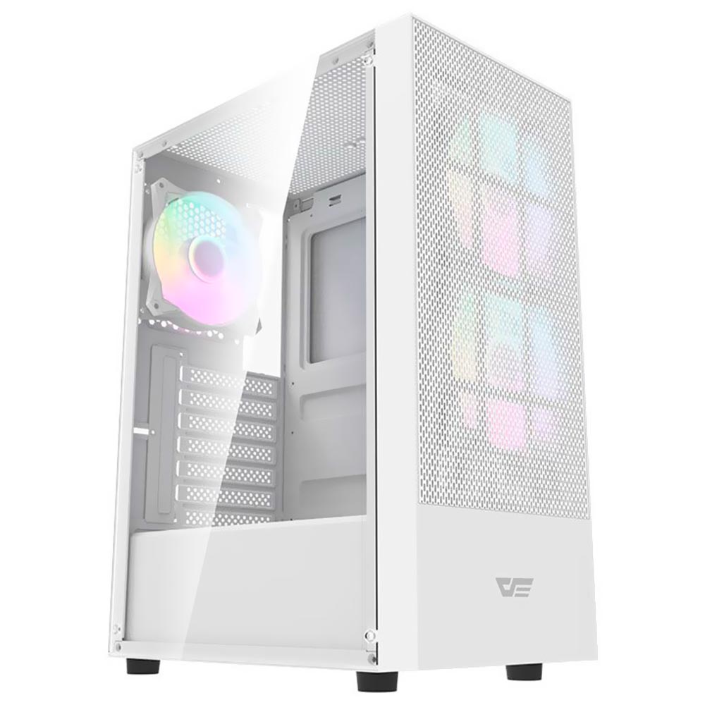 Gabinete Gamer darkFlash A290 Mid Tower / 3 Cooler / ARGB - Branco