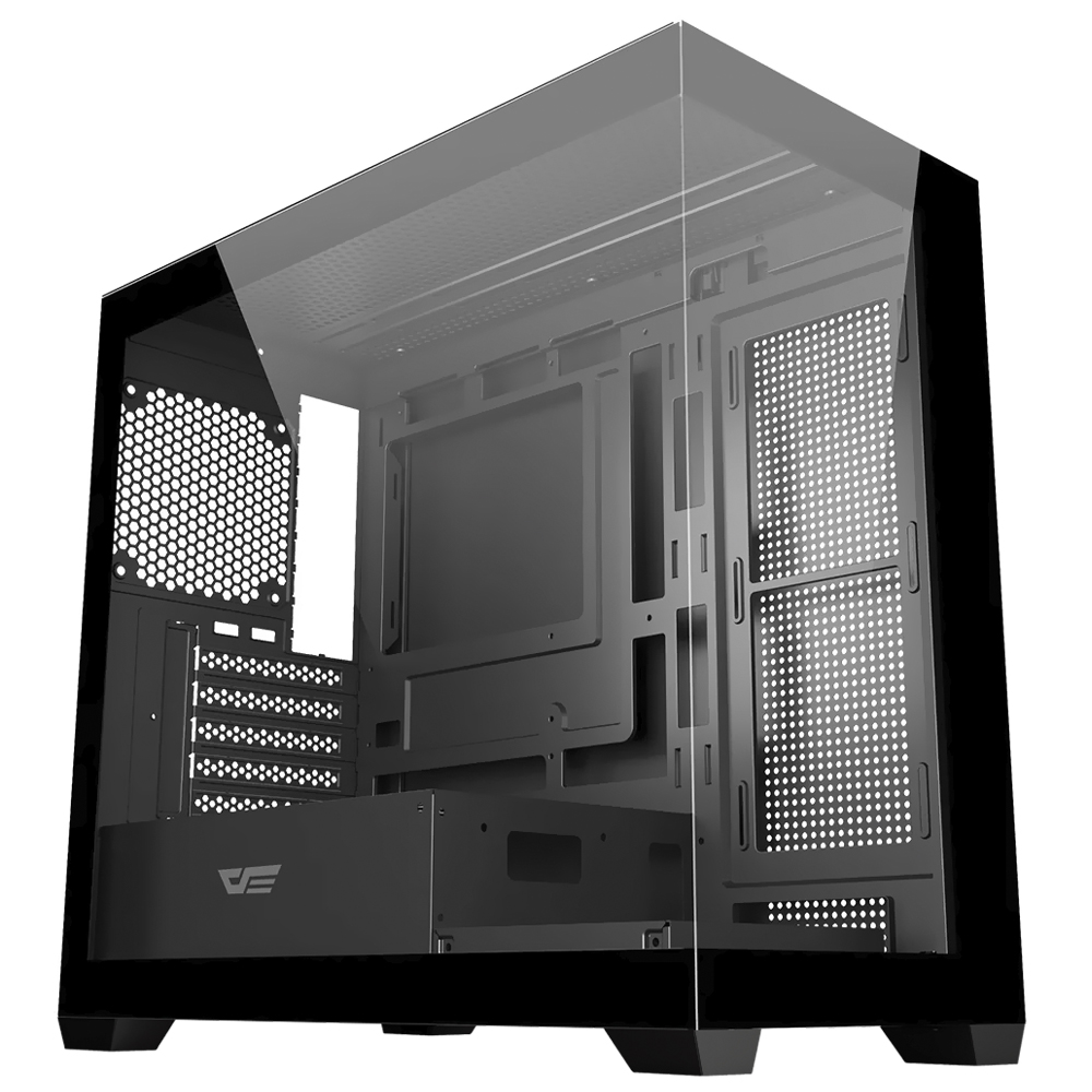 Gabinete Gamer DarkFlash DS900M Mesh Micro ATX - Preto