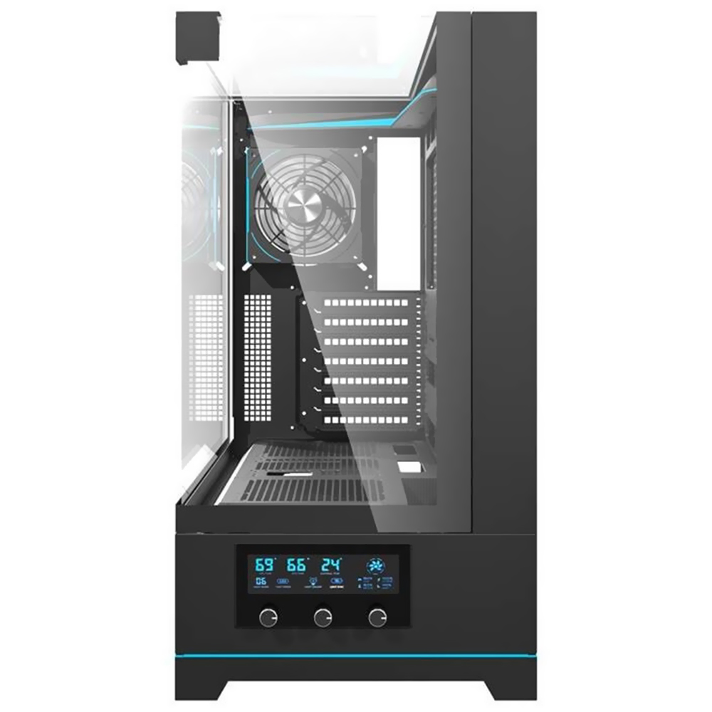 Gabinete Gamer darkFlash DY450 Pro Dy Series Land ATX - Preto