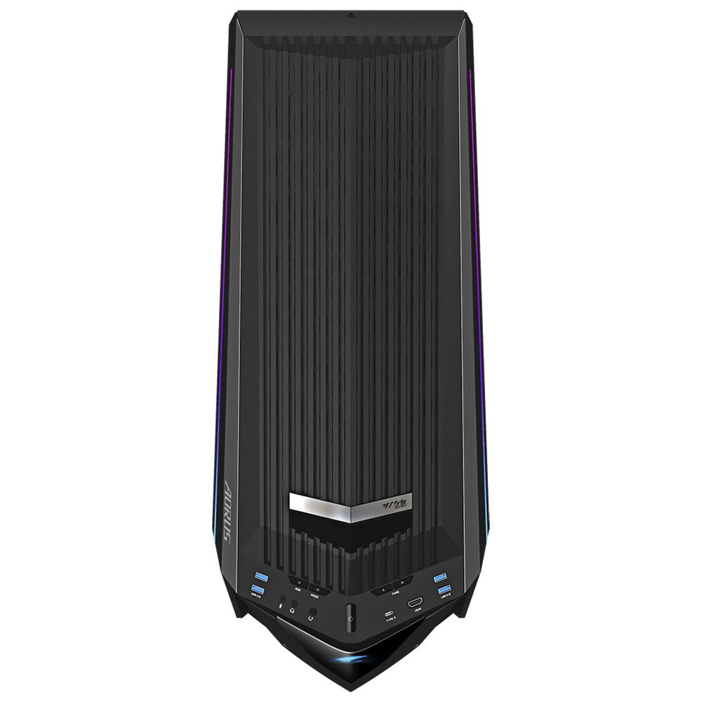 Gabinete Gamer Gigabyte AORUS C700 Glass GB-AC700G Full Tower / 5 Cooler - Preto