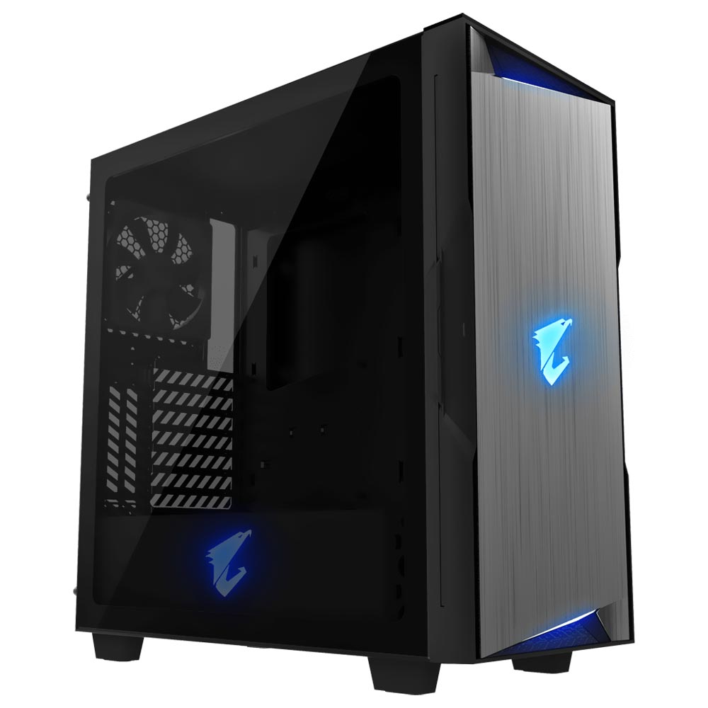 Gabinete Gamer Gigabyte AORUS GB-AC300G Mid Tower / 2 Cooler - Preto