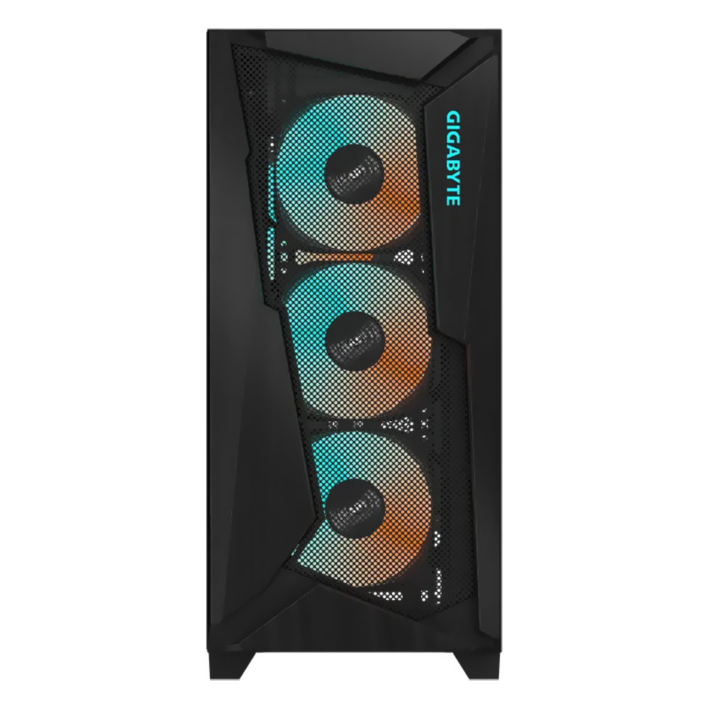 Gabinete Gamer Gigabyte GB-AC301G E-ATX / 4 Cooler / ARGB - Preto