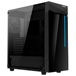 Gabinete Gamer Gigabyte GB-C200G Glass Mid Tower - Preto 