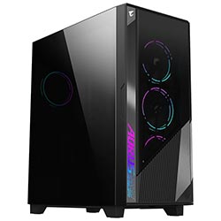 Gabinete Gamer Gigabyte ST AORUS GB-AC500G Mid Tower / 4 Cooler - Preto