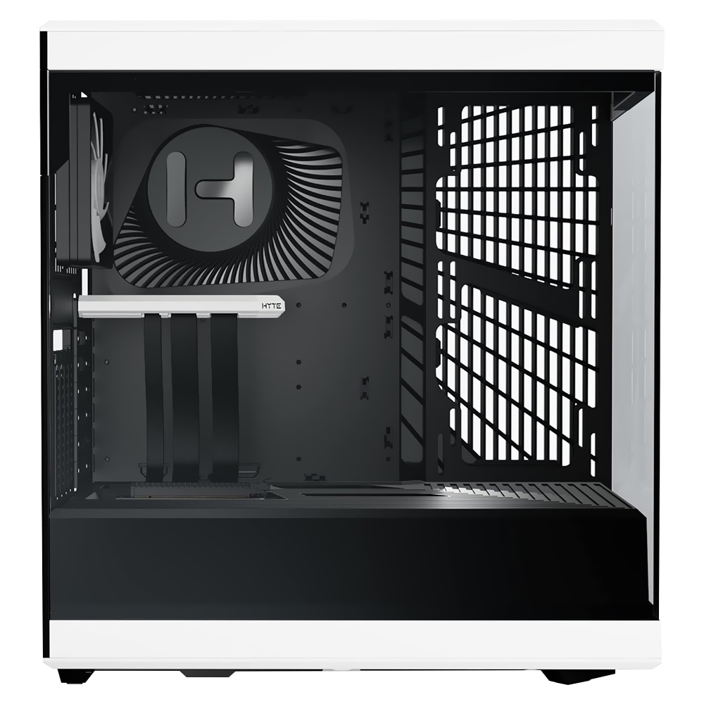 Gabinete Gamer HYTE Y40 ATX / 2 Cooler - Preto / Branco (CS-HYTE-Y40-BW)