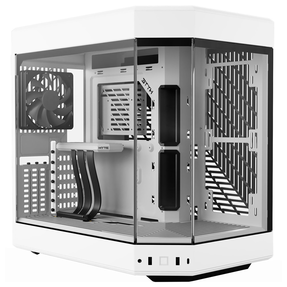 Gabinete Gamer HYTE Y60 AII ATX / 3 Cooler - Branco (CS-HYTE-Y60-WW)