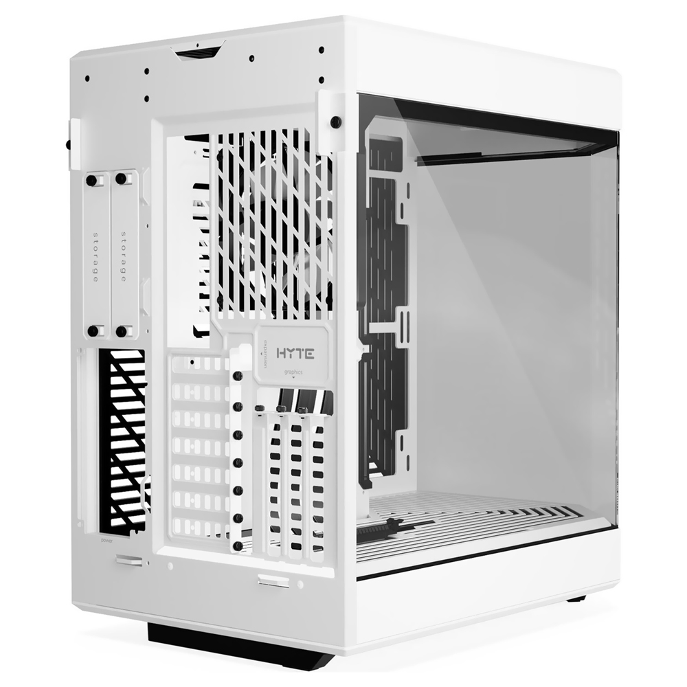 Gabinete Gamer HYTE Y60 AII ATX / 3 Cooler - Branco (CS-HYTE-Y60-WW)