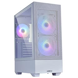 Gabinete Gamer Lian Li Lancool 205 Mesh C ATX / 3 Cooler / ARGB - Branco
