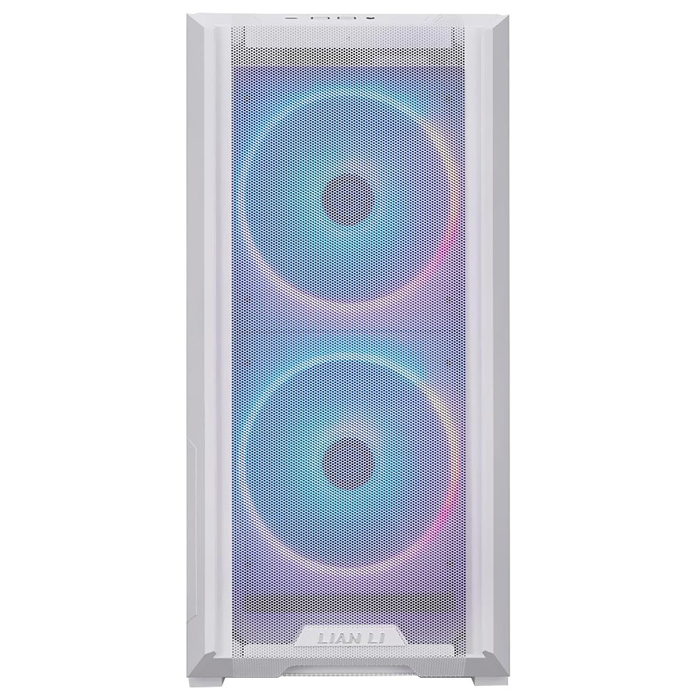 Gabinete Gamer Lian Li Lancool 216 Airflow ATX / 2 Cooler / RGB - Branco