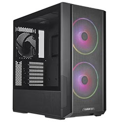 Gabinete Gamer Lian Li Lancool 216 Airflow ATX / 2 Cooler / RGB - Preto
