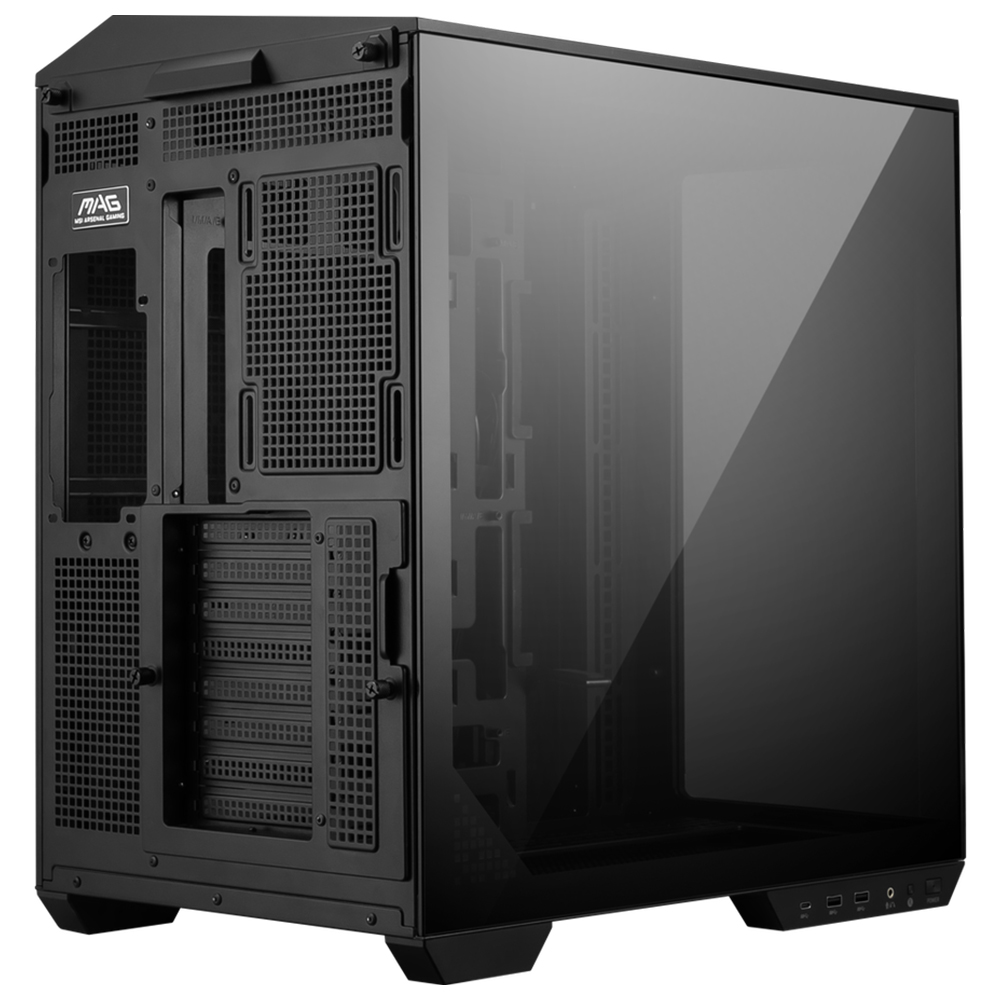 Gabinete Gamer MSI Mag Pano 100L PZ ATX Tower - Preto