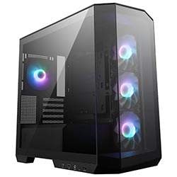 Gabinete Gamer MSI Mag Pano M100R PZ Mid Tower / 4 Cooler / ARGB - Preto