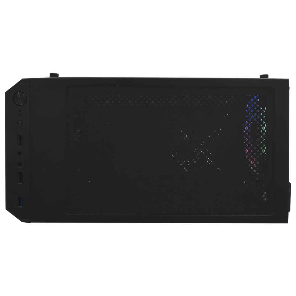 Gabinete Gamer Satellite 1102K ATX / 1 Cooler / RGB - Preto