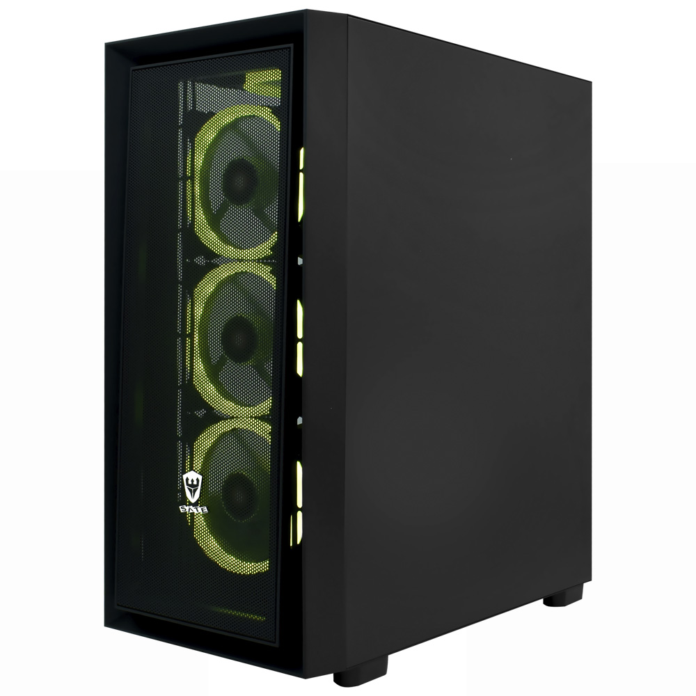 Gabinete Gamer Satellite K2401 E-ATX / 4 Cooler - Preto