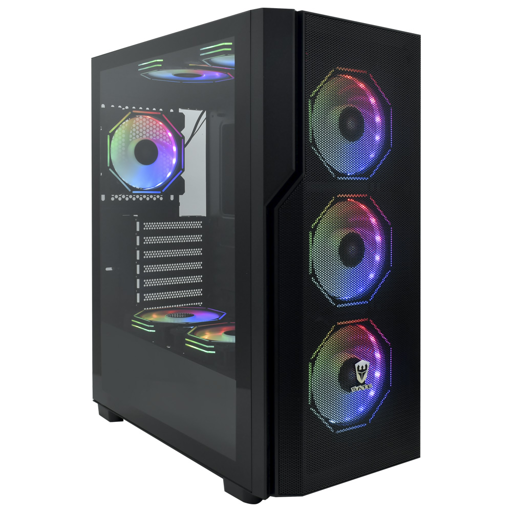 Gabinete Gamer Satellite K31 E-ATX / 8 Cooler - Preto