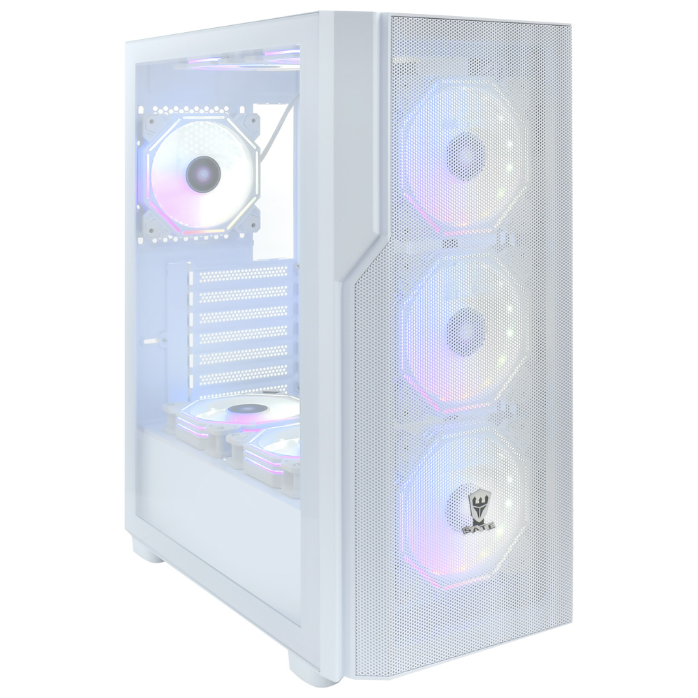 Gabinete Gamer Satellite K32 E-ATX / 8 Cooler - Branco