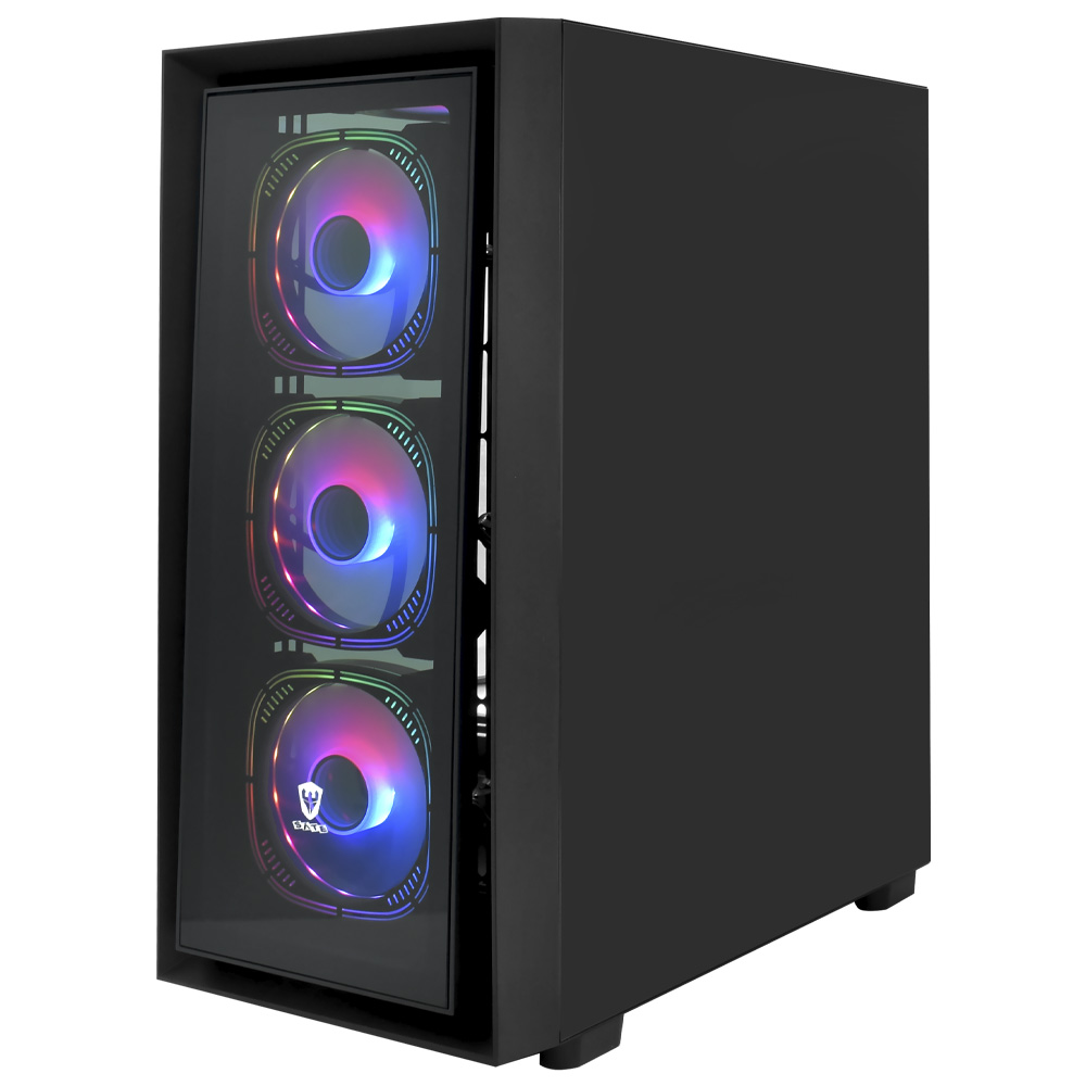 Gabinete Gamer Satellite K51 E-ATX / 8 Cooler - Preto