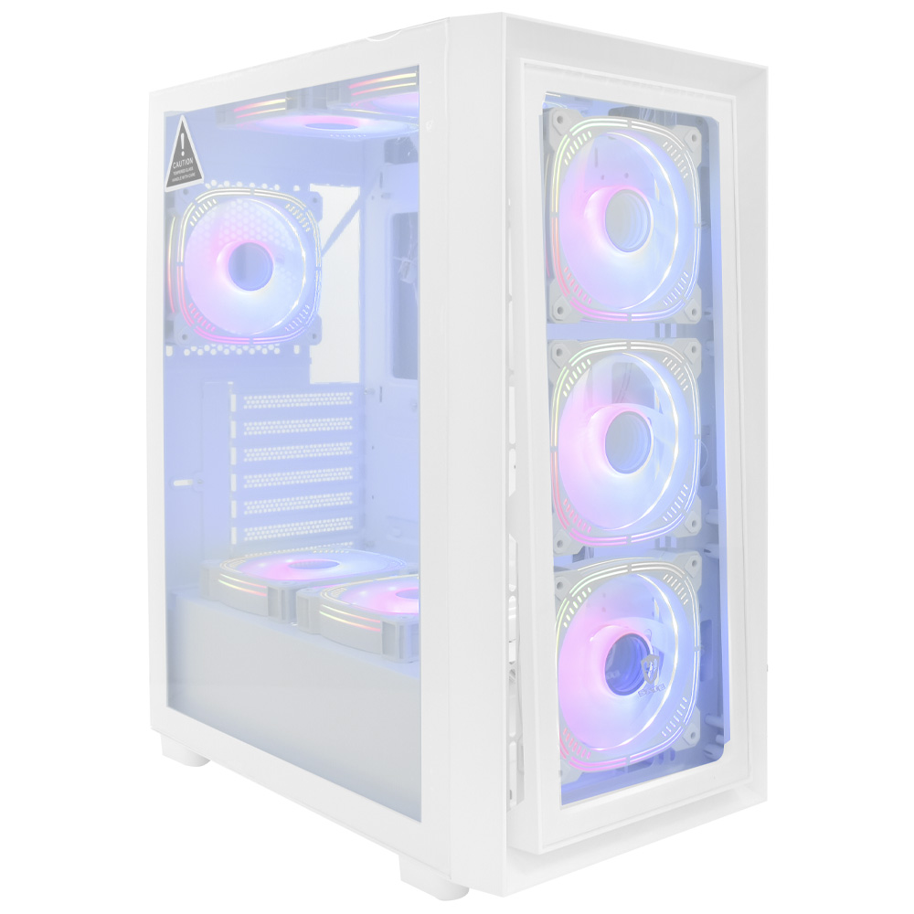 Gabinete Gamer Satellite K52 E-ATX / 8 Cooler - Branco