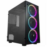 Gabinete Gamer Satellite K867 / 3 Cooler - Preto  