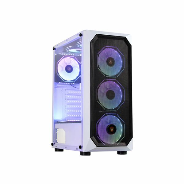 Gabinete Gamer Satellite K881 / 6 Cooler - Branco 