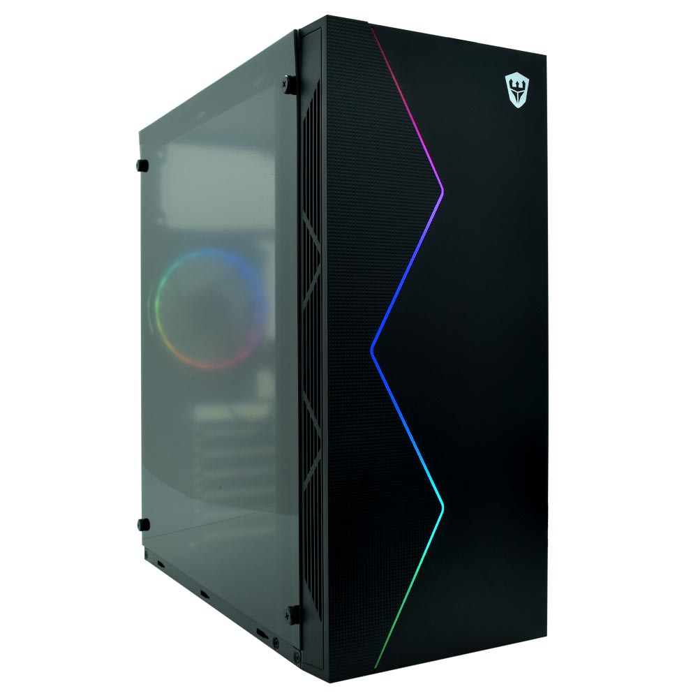 Gabinete Gamer Satellite K884 Mid Tower / 1 Cooler - Preto 