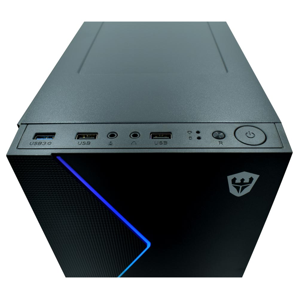 Gabinete Gamer Satellite K884 Mid Tower / 1 Cooler - Preto 