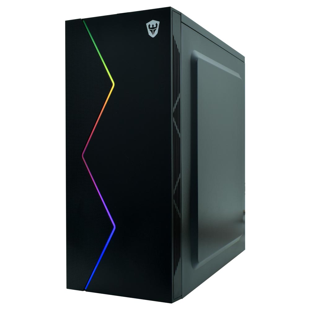 Gabinete Gamer Satellite K884 Mid Tower / 1 Cooler - Preto 