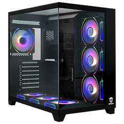 Gabinete Gamer Satellite K900 ATX / 7 Cooler - Preto