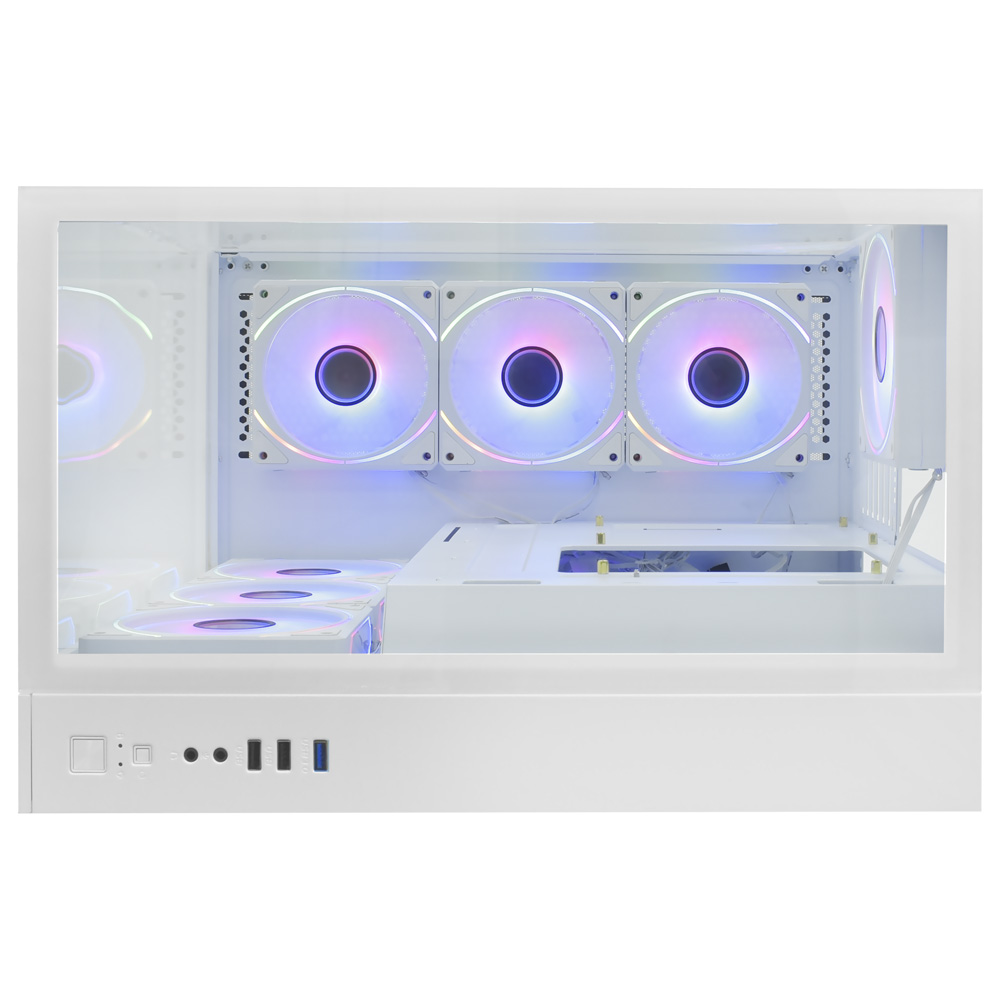 Gabinete Gamer Satellite K901 ATX / 7 Cooler - Branco