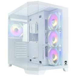 Gabinete Gamer Satellite K903 ATX / 4 Cooler / ARGB - Branco