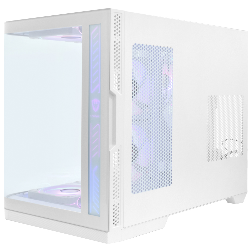 Gabinete Gamer Satellite K911 ATX / 9 Cooler / ARGB - Branco