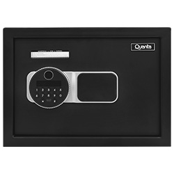 Cofre Digital Quanta QTCFB16 com Biometria 16.5L - Preto