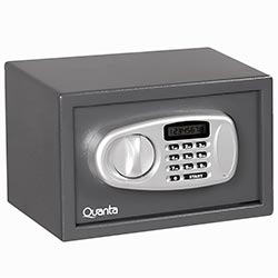 Cofre Digital Quanta QTCOF16 - Cinza