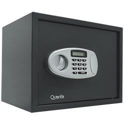 Cofre Digital Quanta QTCOF25 - Preto