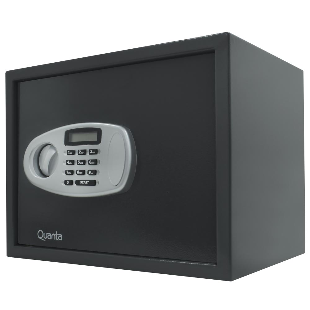 Cofre Digital Quanta QTCOF25 - Preto