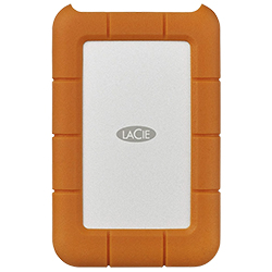 HD Externo Lacie 1TB Rugged 2.5" STFR1000800 - Prata