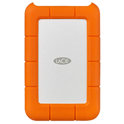 HD Externo Lacie 2TB Rugged Mini 2.5" LAC9000298 - Prata