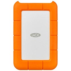 HD Externo Lacie 4TB Rugged 2.5" STFR4000800 - Prata