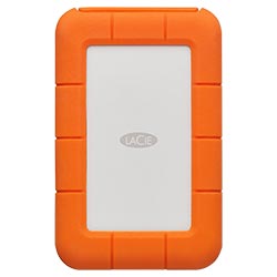 HD Externo Lacie 4TB Rugged Mini 2.5" LAC9000633 - Prata