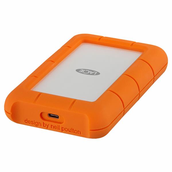 HD Externo Lacie 5TB Rugged 2.5" STFR5000800 - Prata