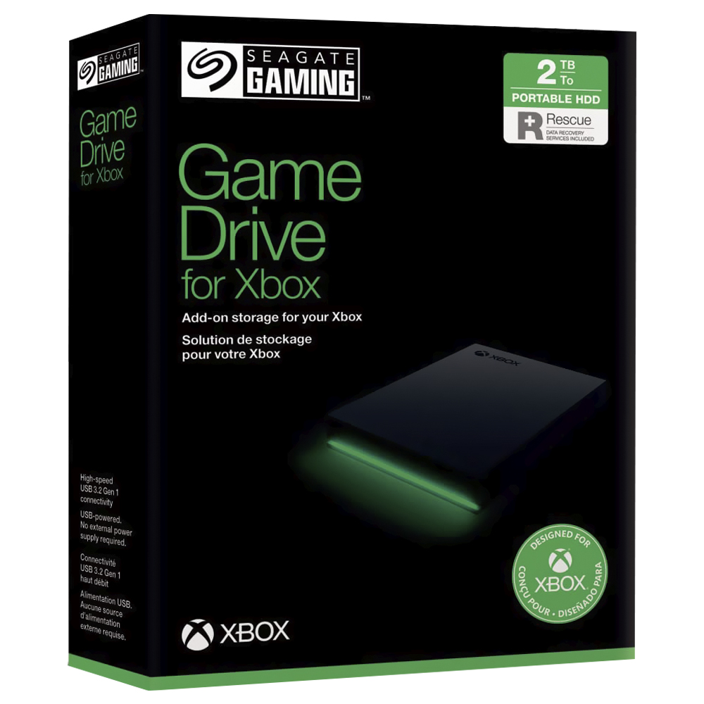 HD Externo Seagate 2TB Game Drive 2.5" STKX2000400 - Preto